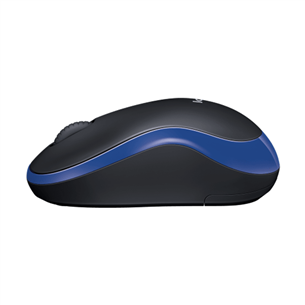 Logitech M185, mėlyna - Belaidė pelė