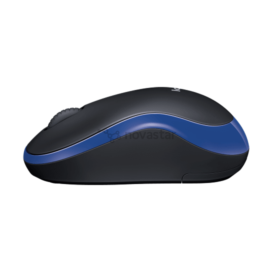 Logitech M185, mėlyna - Belaidė pelė