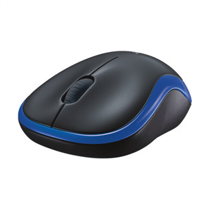 Logitech M185, mėlyna - Belaidė pelė