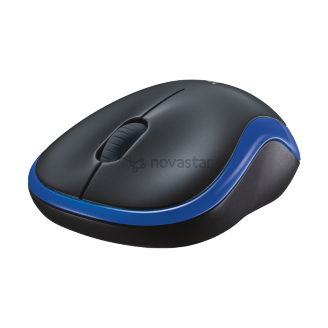 Logitech M185, mėlyna - Belaidė pelė