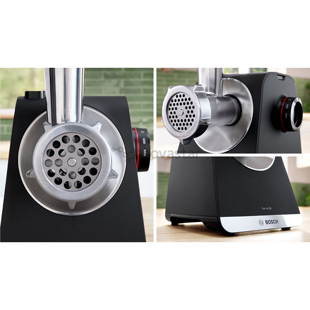 Bosch MultiPower, Series 6, 2100 W, juoda - Mėsmalė
