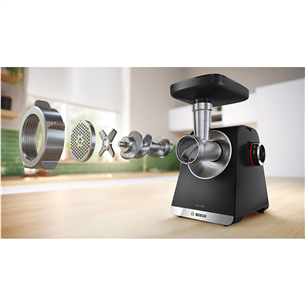 Bosch MultiPower, Series 6, 2100 W, juoda - Mėsmalė