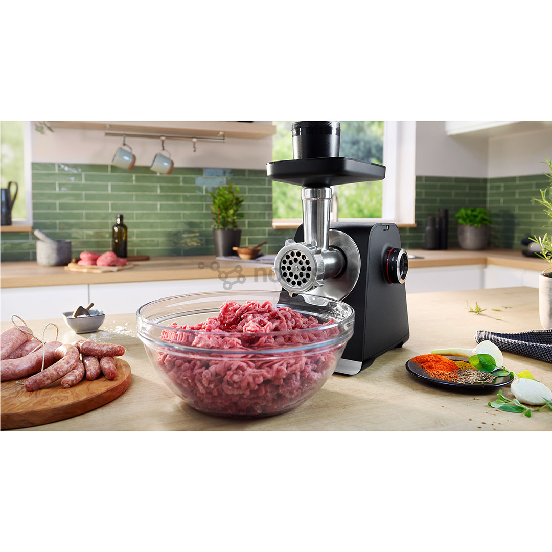 Bosch MultiPower, Series 6, 2100 W, black - Meat mincer