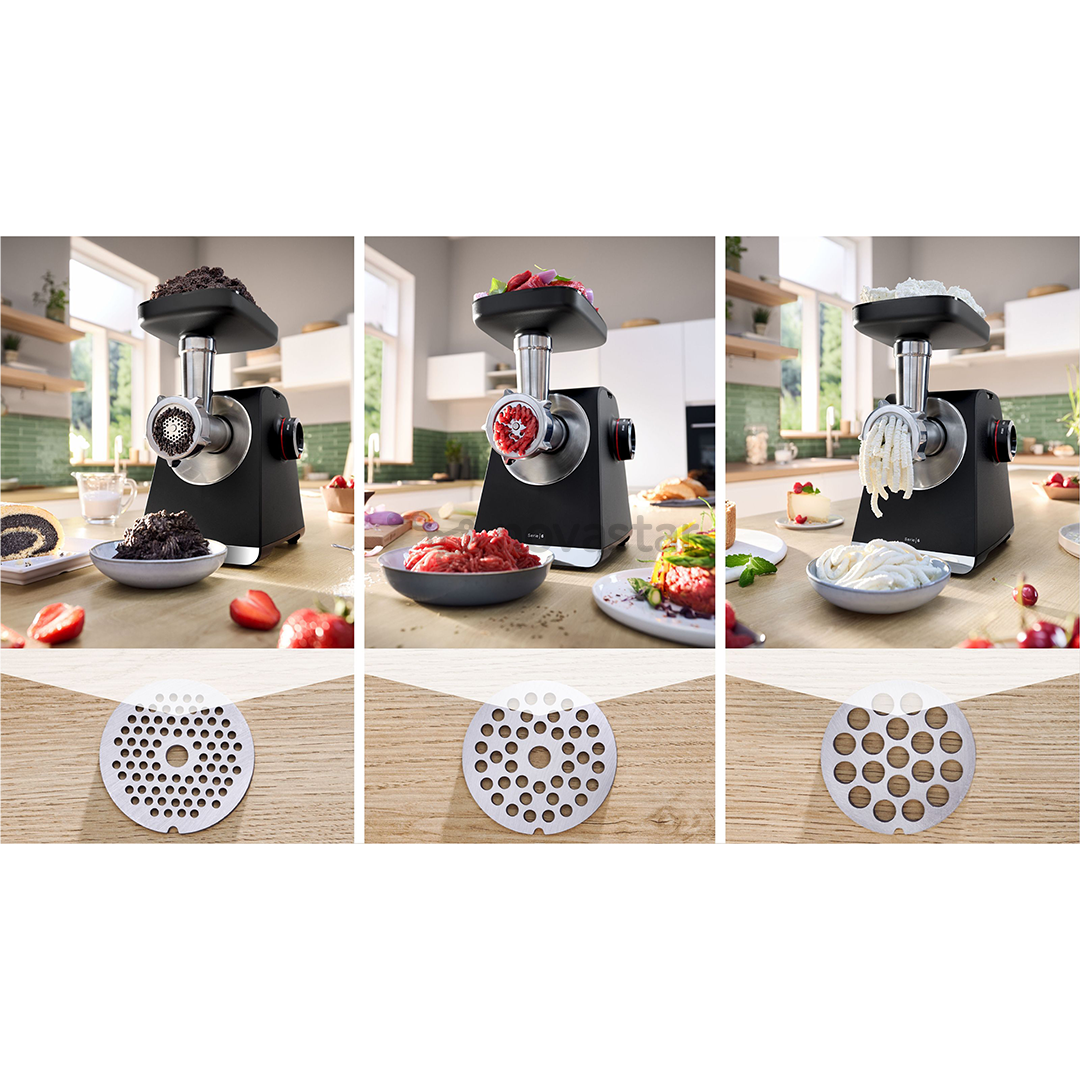 Bosch MultiPower, Series 6, 2100 W, juoda - Mėsmalė