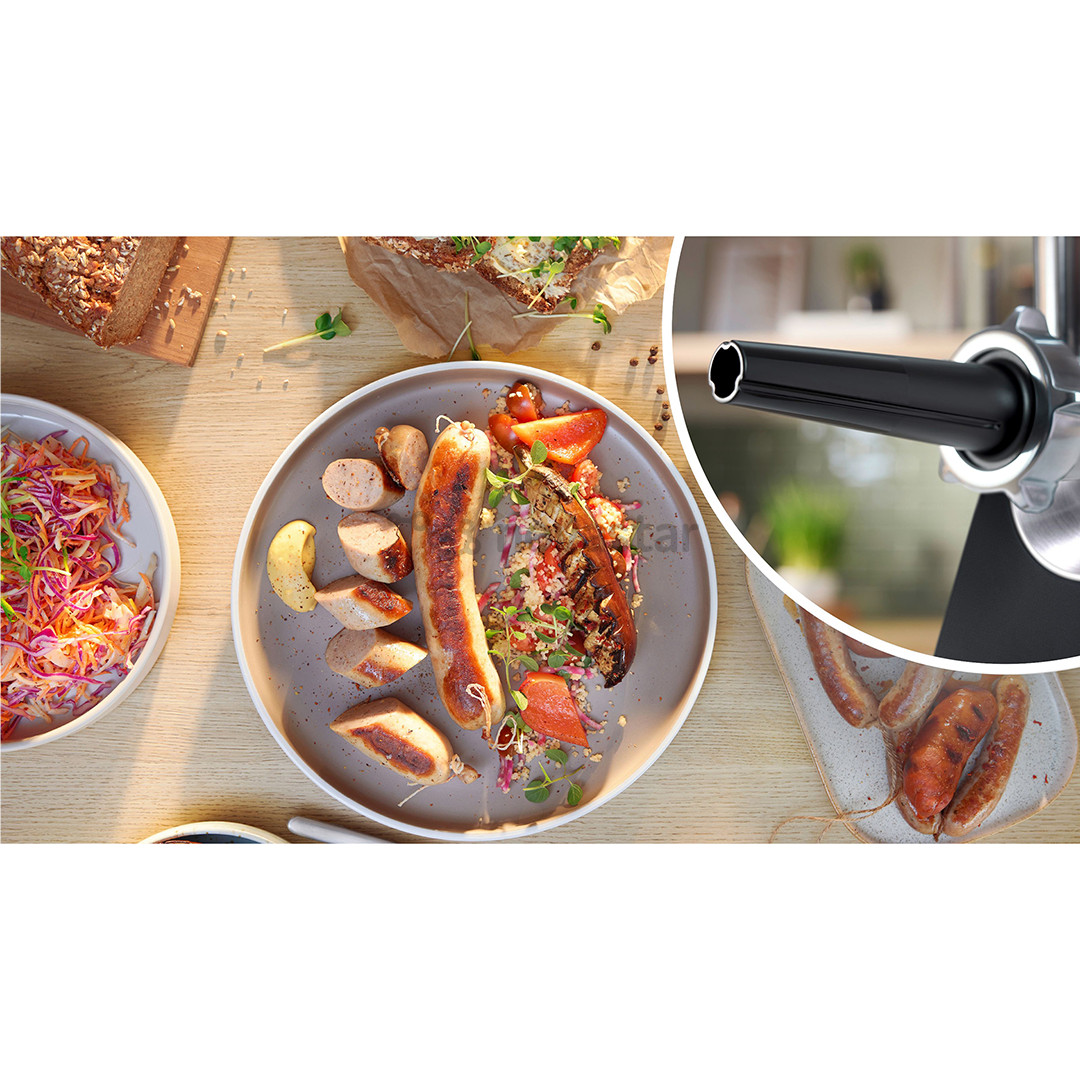 Bosch MultiPower, Series 6, 2100 W, black - Meat mincer