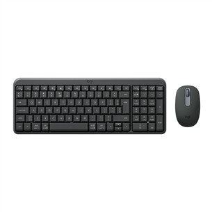 Logitech MK250 Compact, Bluetooth, US, juoda - Klaviatūra su pele 920-013519