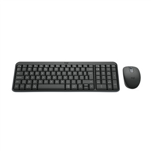 Logitech MK250 Compact, Bluetooth, US, juoda - Klaviatūra su pele