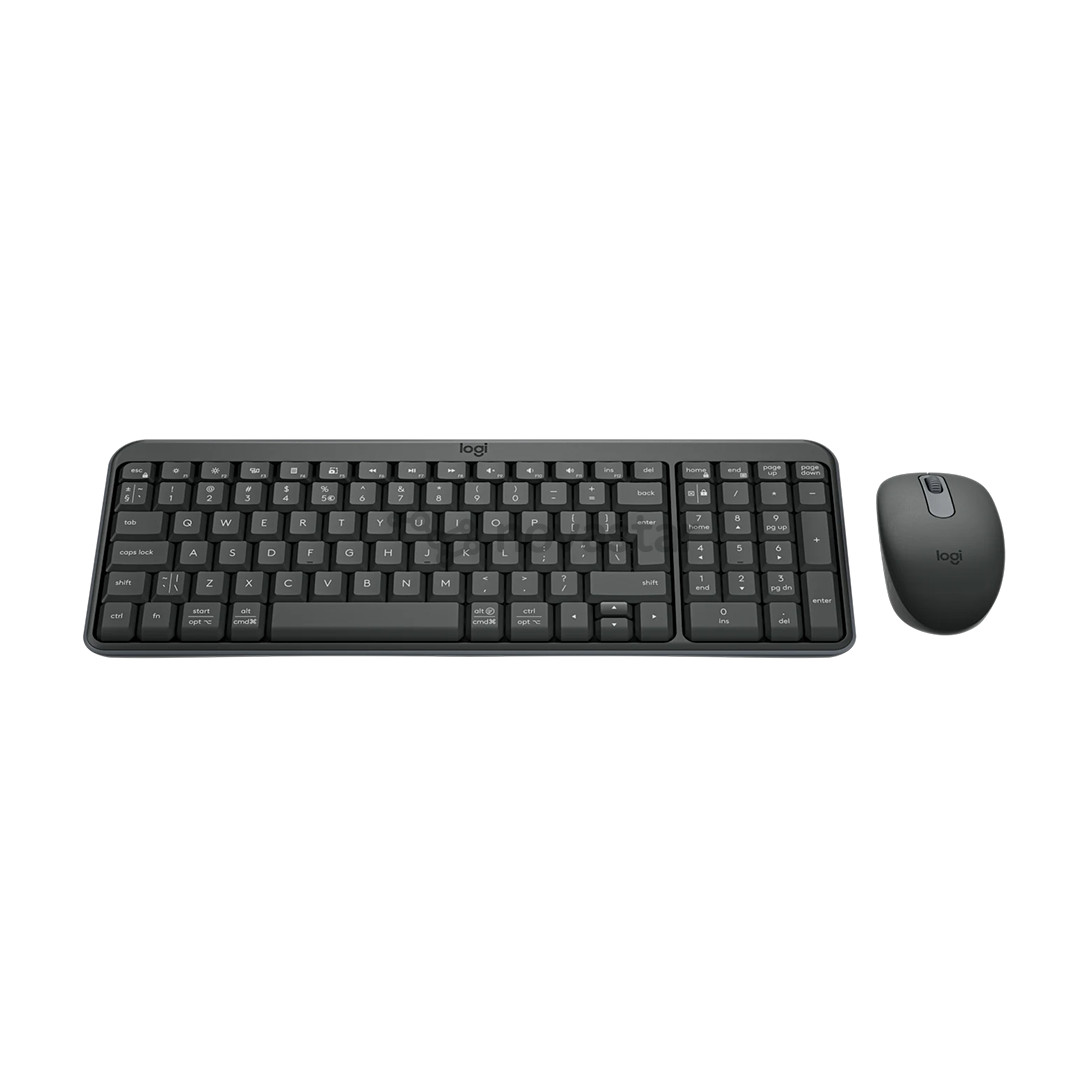 Logitech MK250 Compact, Bluetooth, SWE, juoda - Klaviatūra su pele