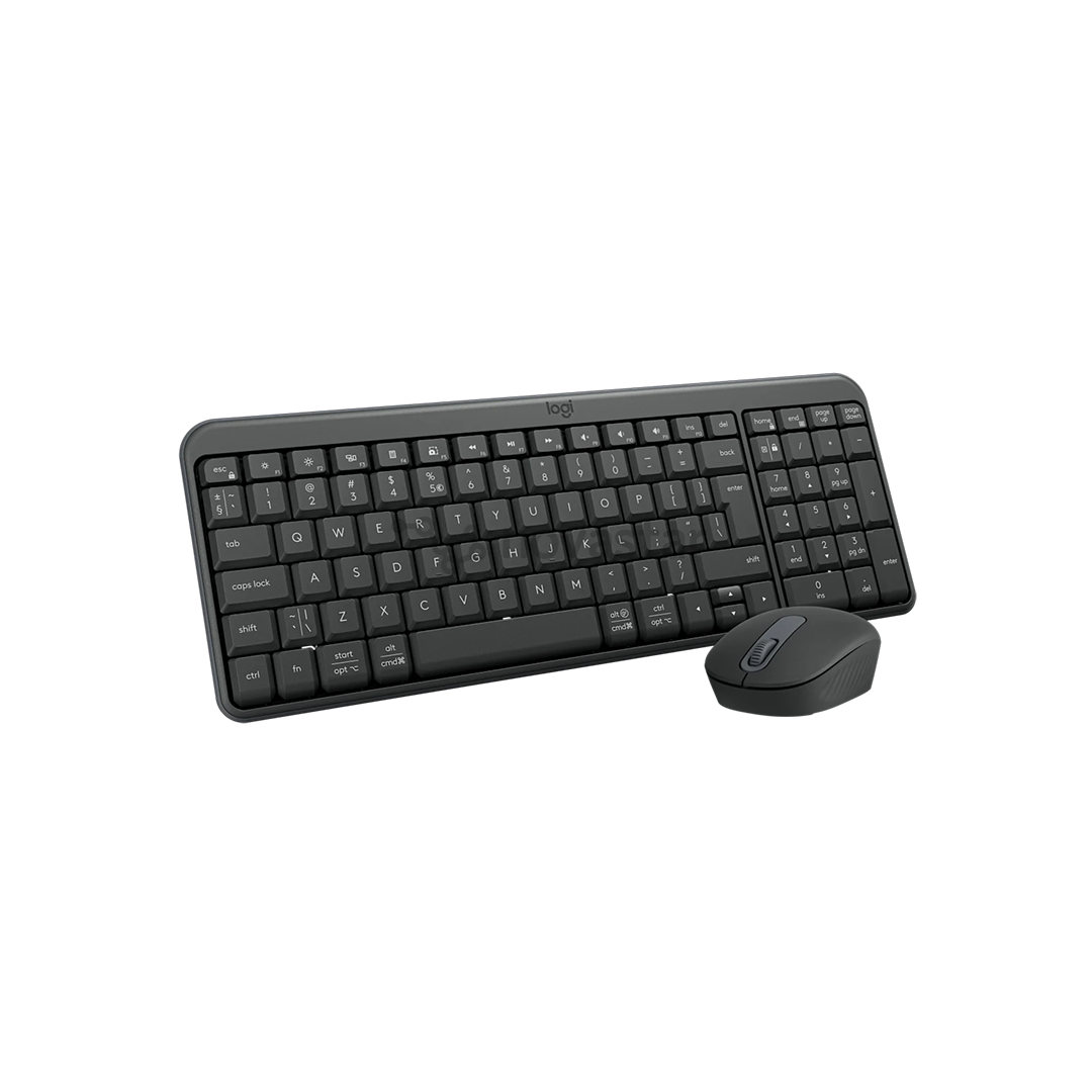 Logitech MK250 Compact, Bluetooth, SWE, juoda - Klaviatūra su pele