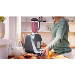 Bosch MUM5, Series 4, 1000 W, sidabro spalvos - Virtuvinis kombainas
