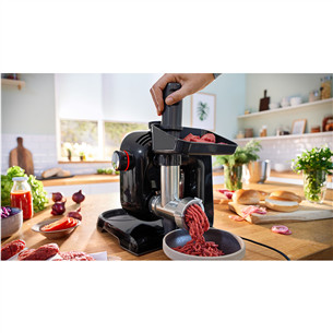 Bosch MUM5, Series 4, 1000 W, tamsios sidabro spalvos - Virtuvinis kombainas