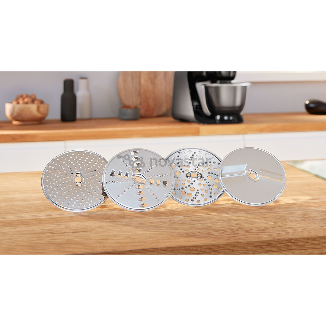 Bosch MUM5, Series 4, 1000 W, tamsios sidabro spalvos - Virtuvinis kombainas