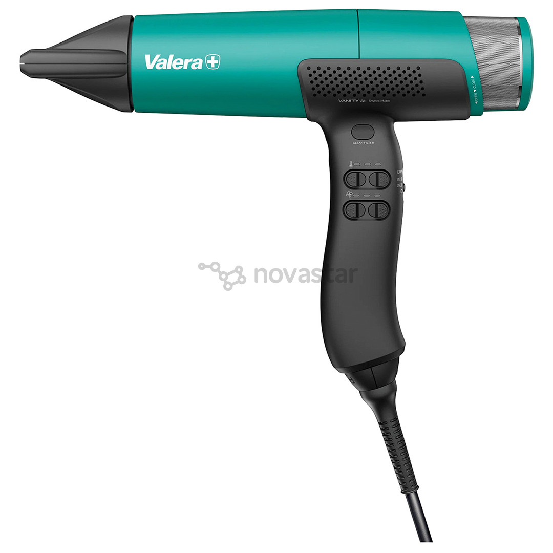 Valera VanityCare AI Emerald Pulse, 2000 Вт, зеленый - Фен