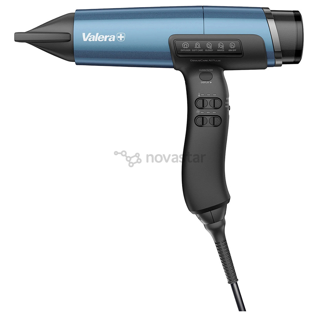 Valera GeniusCare AI Pulse Pacific, 2400 W, mėlynas - Plaukų džiovintuvas