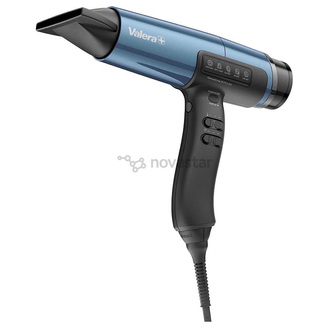 Valera GeniusCare AI Pulse Pacific, 2400 W, mėlynas - Plaukų džiovintuvas