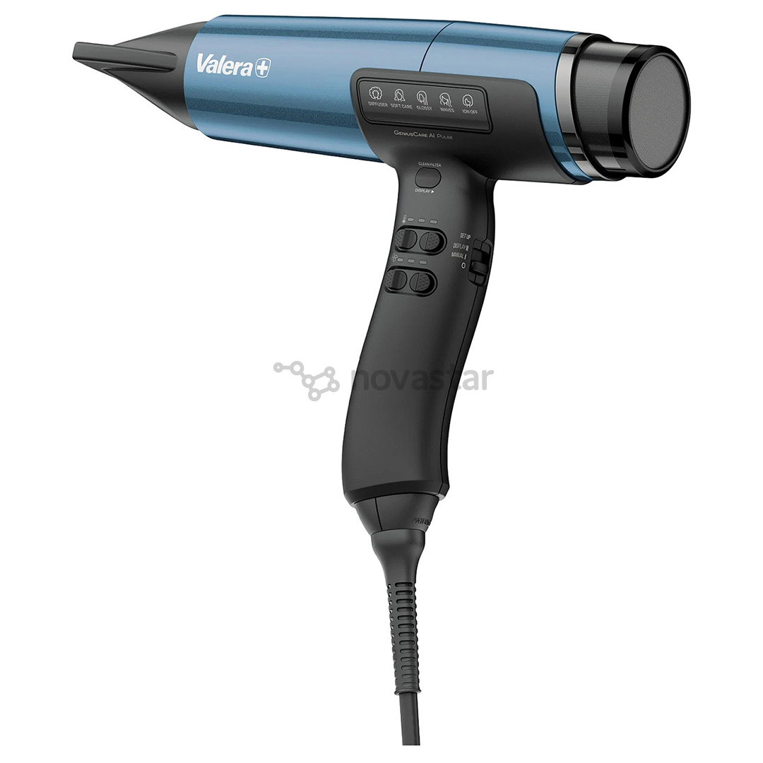 Valera GeniusCare AI Pulse Pacific, 2400 W, mėlynas - Plaukų džiovintuvas