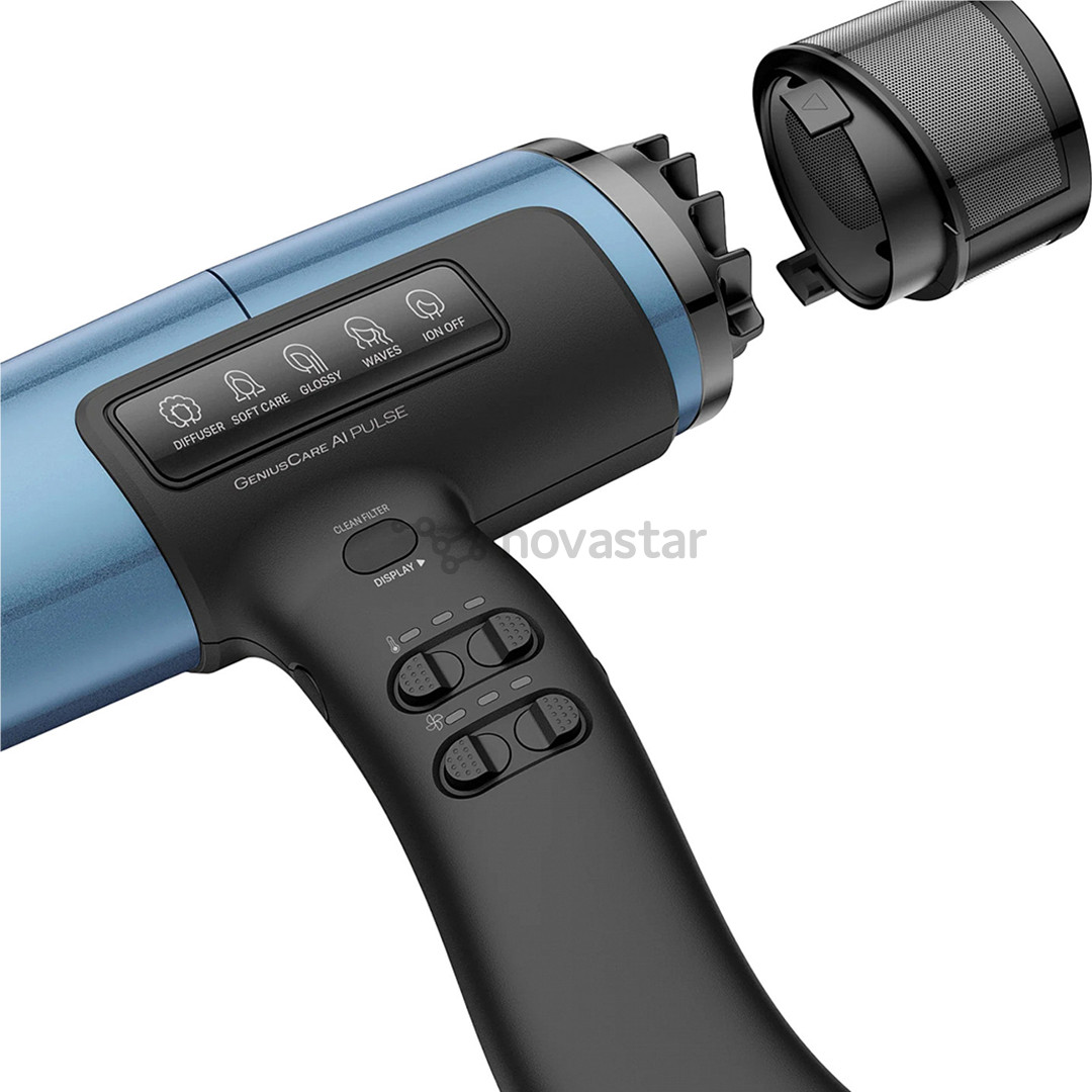Valera GeniusCare AI Pulse Pacific, 2400 W, mėlynas - Plaukų džiovintuvas