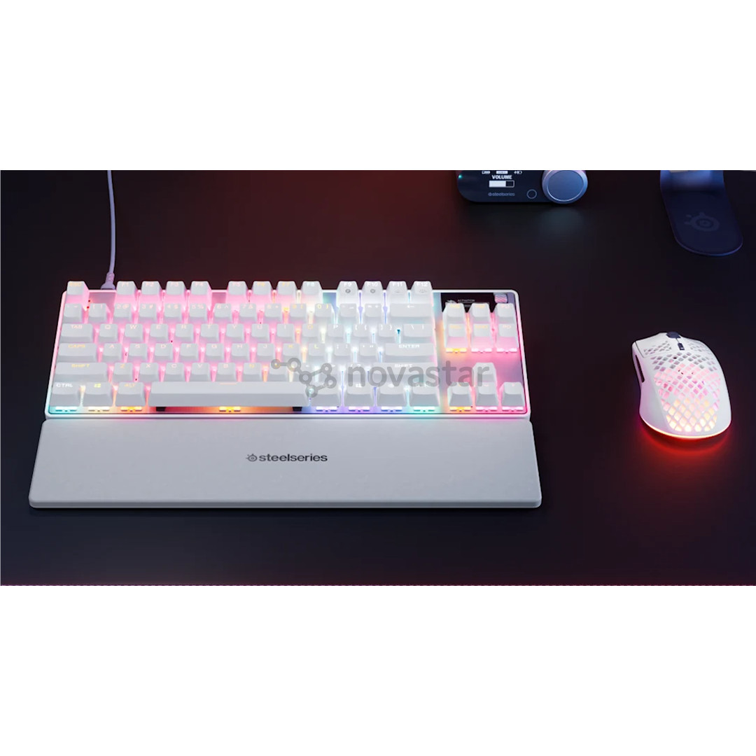 Steelseries Apex Pro TKL Gen 3, US, white - Keyboard