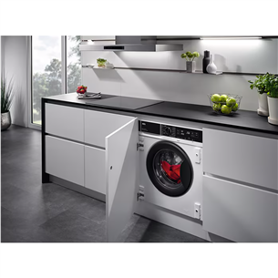 AEG 8000 Series PowerCare, 8 kg, gylis 55,3 cm, 1400 aps./min. - Įmontuojama skalbimo mašina