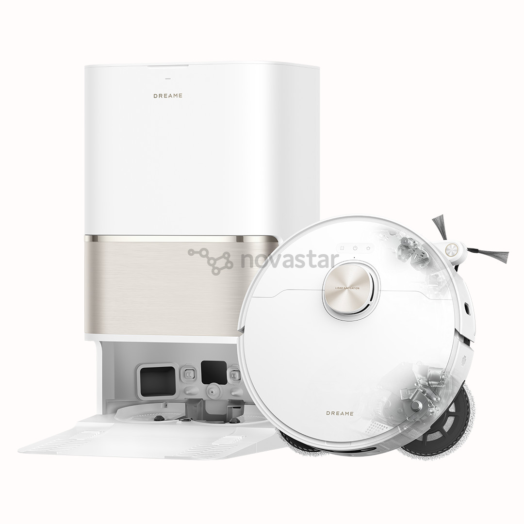 Dreame L50 Ultra, wet & dry, baltas - Robotas dulkių siurblys