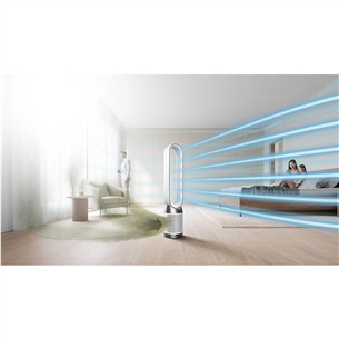 Dyson Purifier Cool Gen1, baltas/nikelio spalvos - Oro valytuvas
