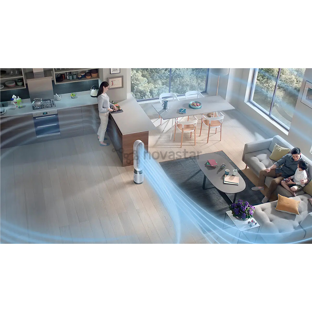 Dyson Purifier Cool Gen1, baltas/nikelio spalvos - Oro valytuvas