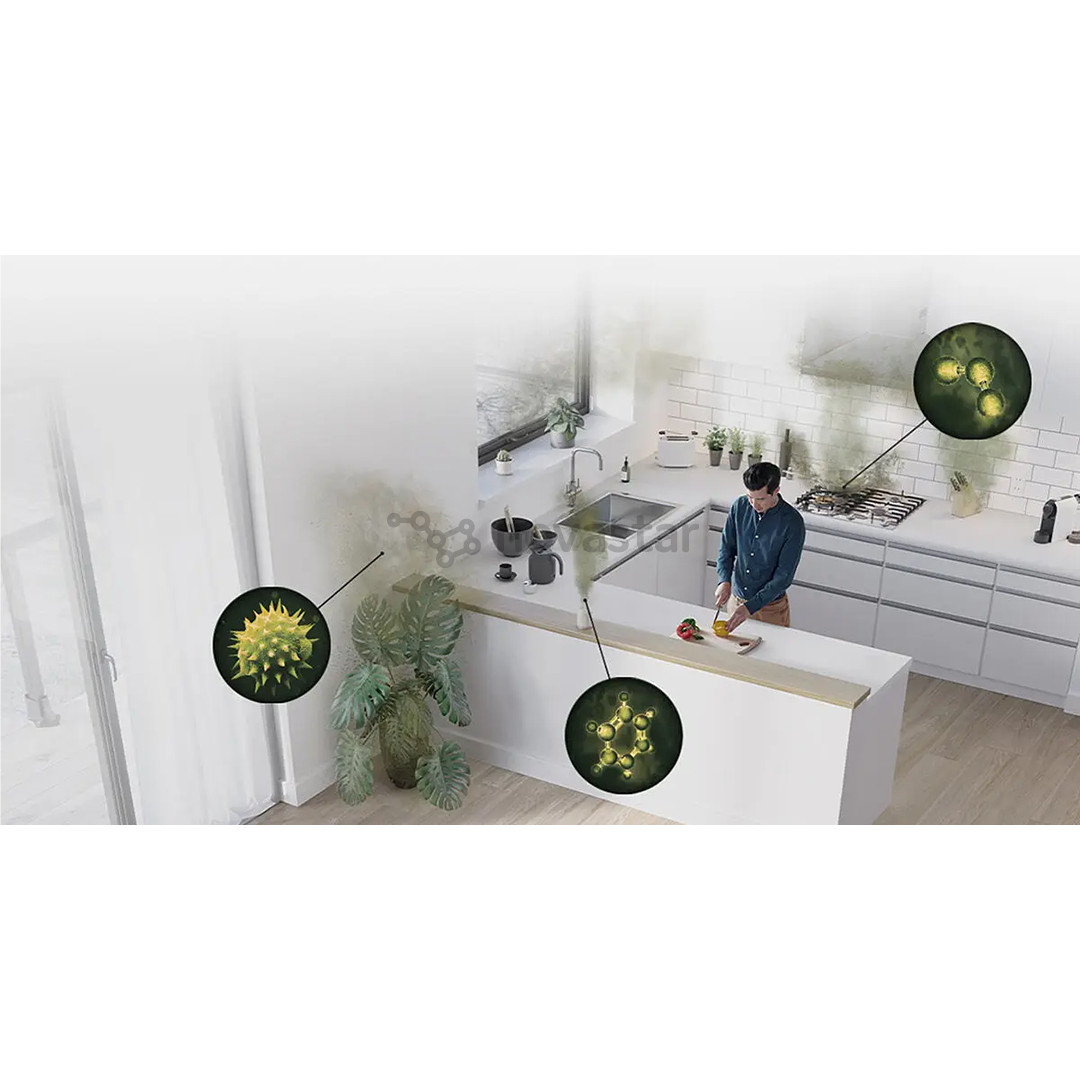 Dyson Purifier Cool Gen1, baltas/nikelio spalvos - Oro valytuvas