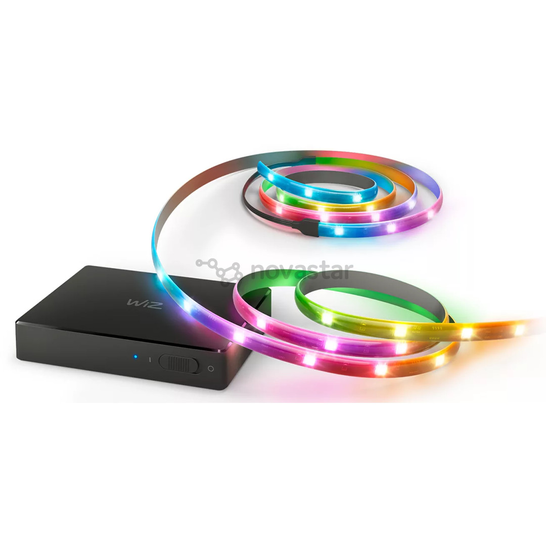 WiZ HDMI Sync Box with TV Backlight, 75"-85" TV, черный - Умная светодиодная лента