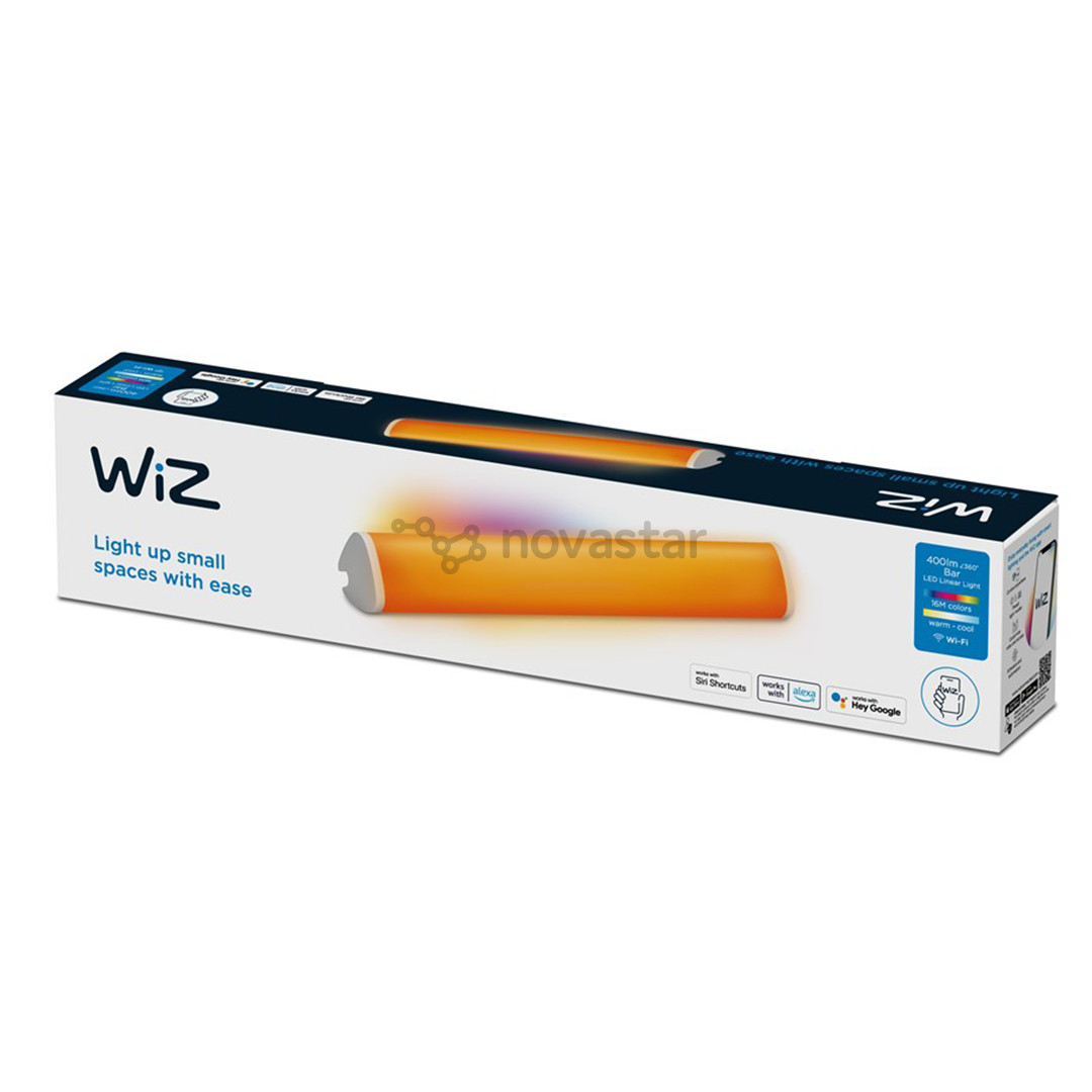 Wiz Bar Linear Light, RGBW, Bluetooth, белый - Умный светильник