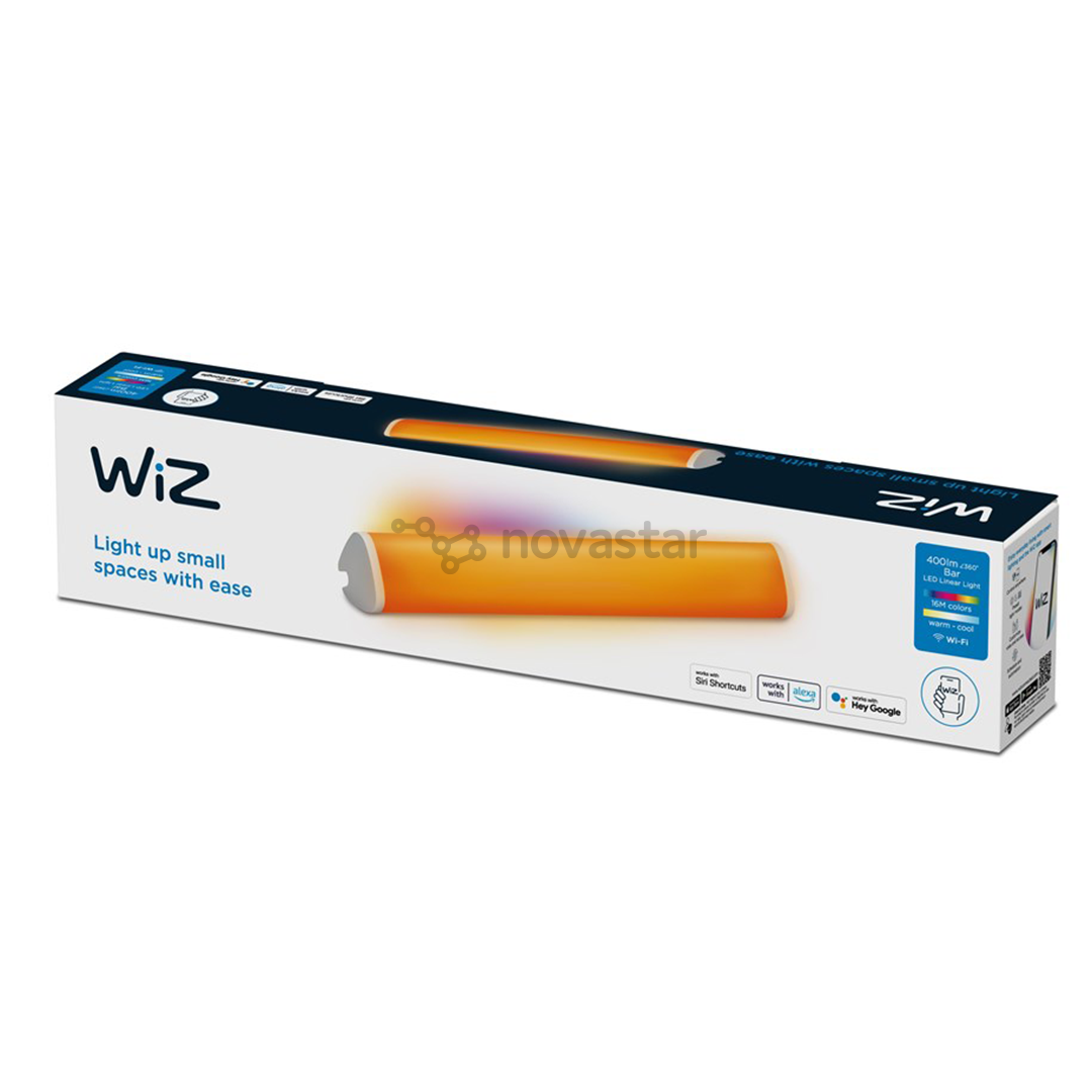 Wiz Bar Linear Light, RGBW, Bluetooth, baltas - Išmanusis šviestuvas