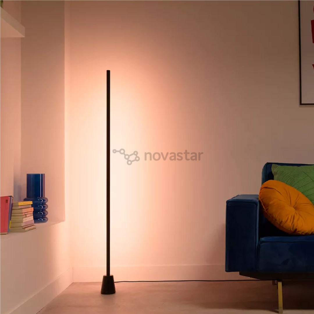 Wiz Gradient Floor Light, RGB, Bluetooth, Matter, черный - Умный светильник