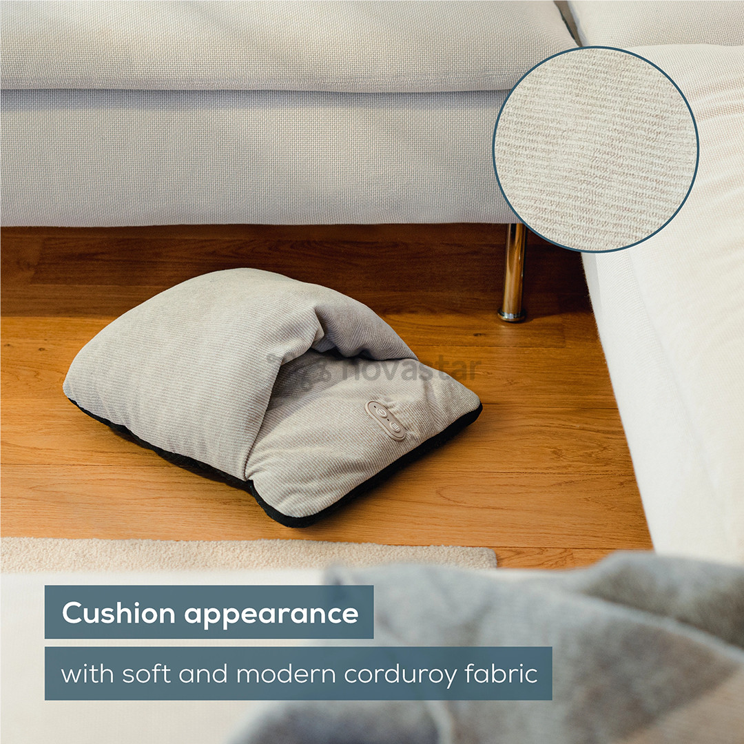 Beurer, pilkas - Pėdų masažuoklis ir šildytuvas