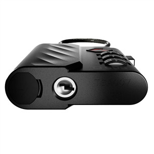 SBS FindMy lock for luggage, black - Smart tracker