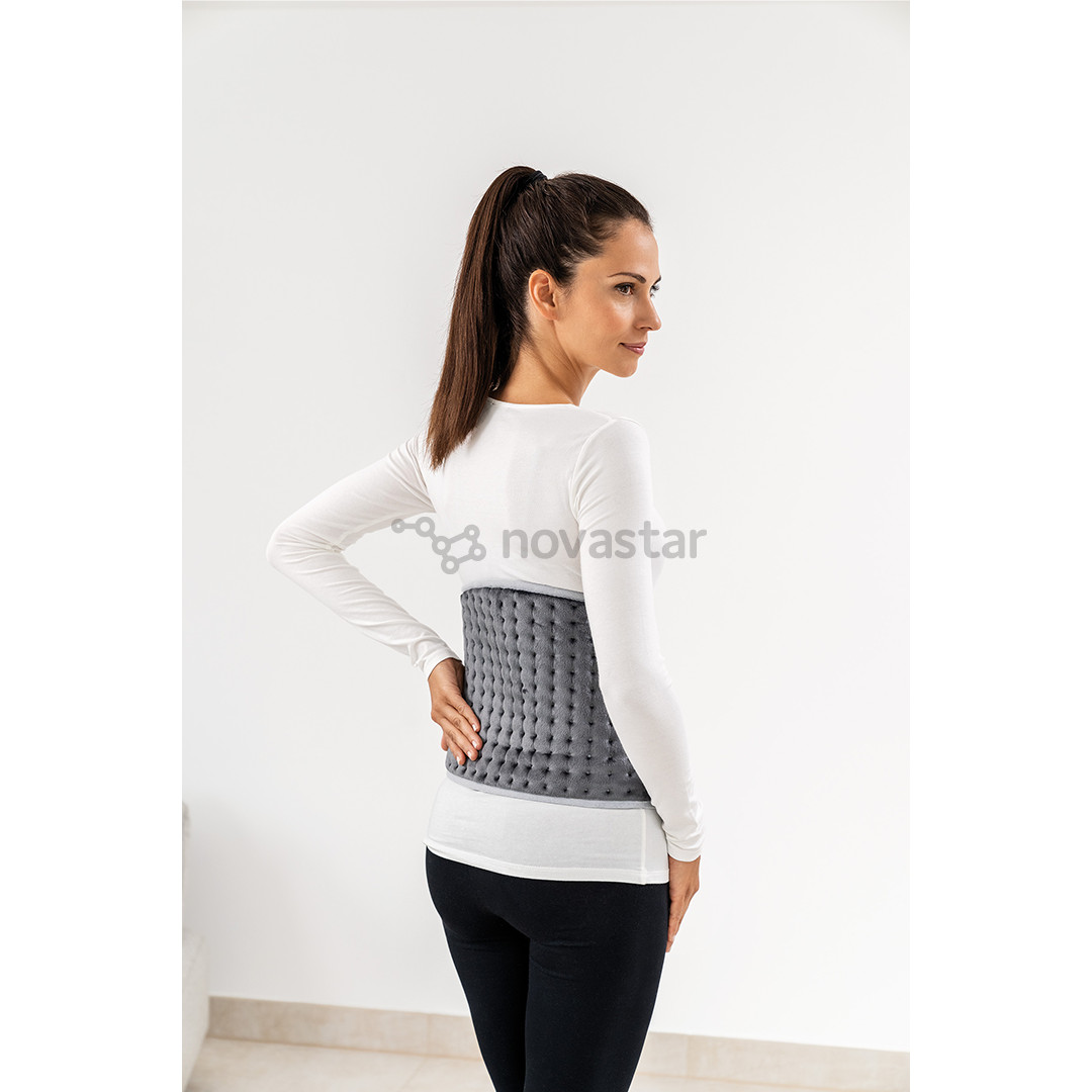 Beurer, HK 49 Cosy, 69x28 см, серый - Электрическая грелка для живота и спины
