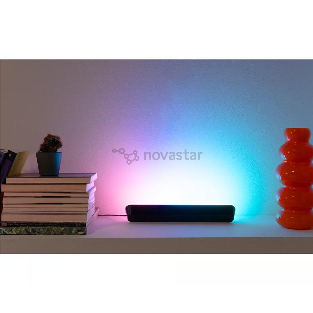 Wiz Gradient Light Bars, RGBIC, Bluetooth, Matter, juodas - Išmanusis šviestuvas