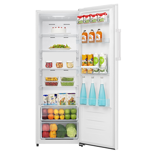 Hisense, 322 L, aukštis 172 cm, baltas - Šaldytuvas