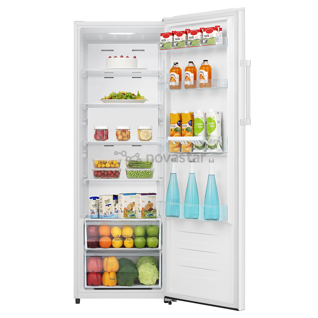 Hisense, 322 L, aukštis 172 cm, baltas - Šaldytuvas