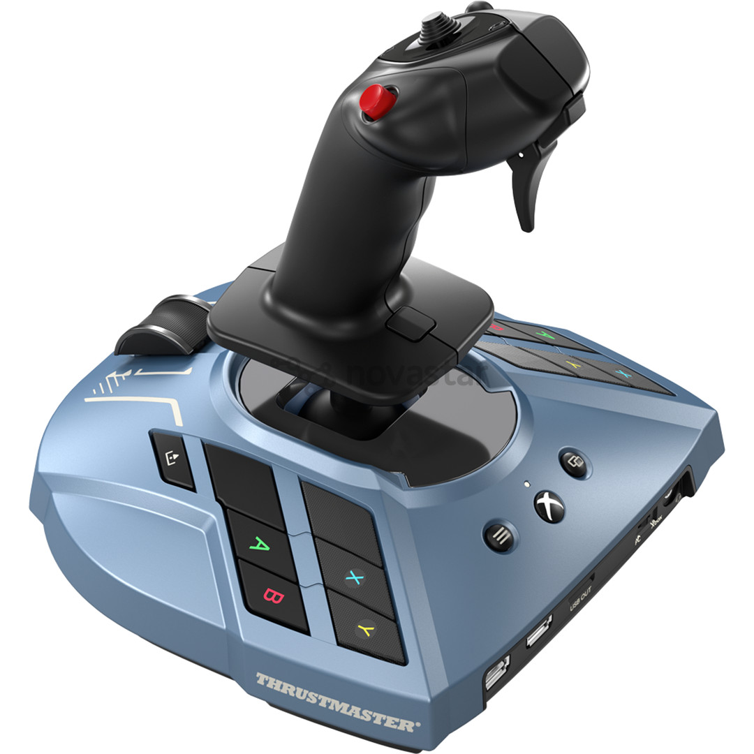 Thrustmaster TCA Sidestick X Airbus, mėlyna/juoda - Vairalazdė