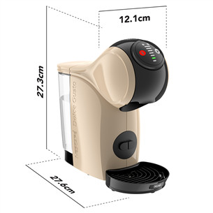 Delonghi NESCAFÉ® Dolce Gusto® Genio S, smėlio spalvos - Kapsulinis kavos aparatas
