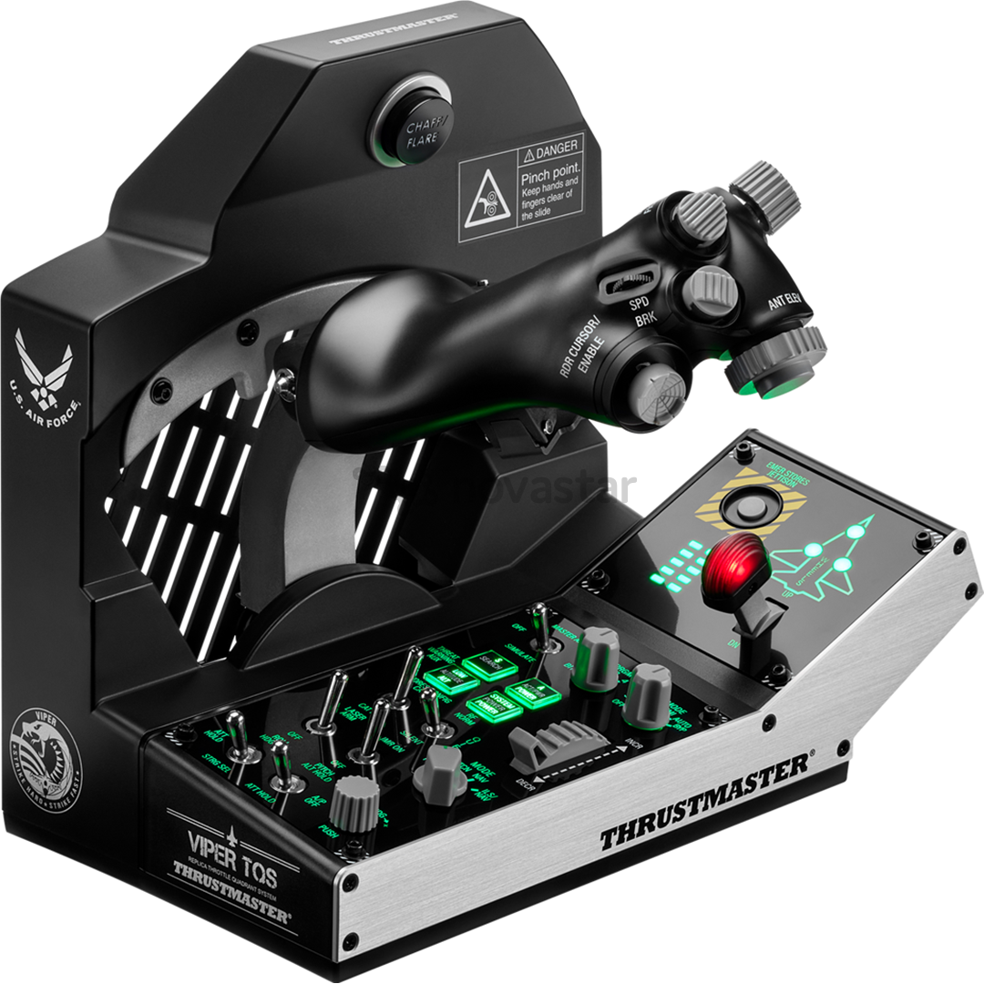 Thrustmaster Viper TQS Mission Pack, juodas - Skrydžių valdymo rinkinys