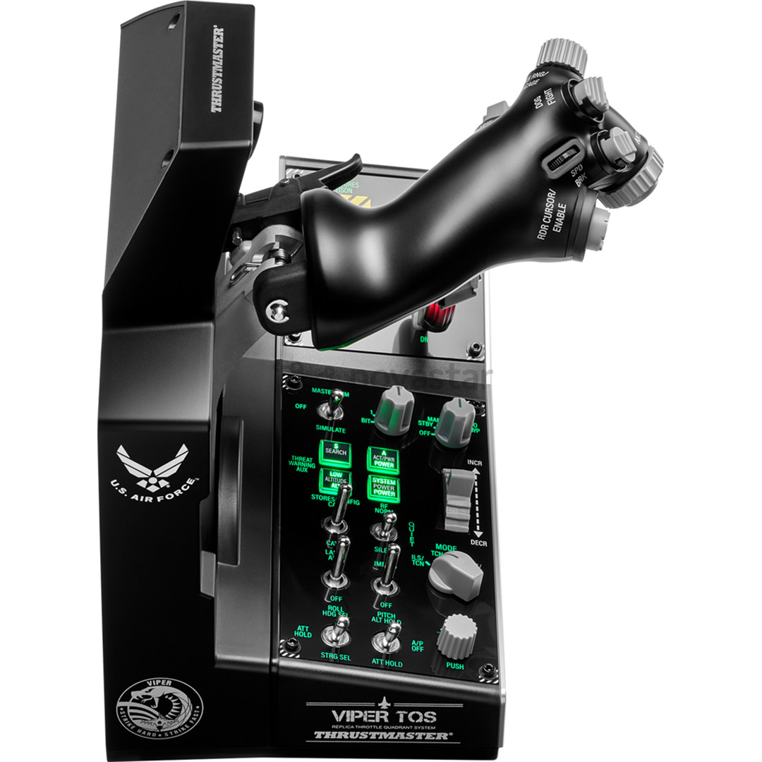 Thrustmaster Viper TQS Mission Pack, juodas - Skrydžių valdymo rinkinys