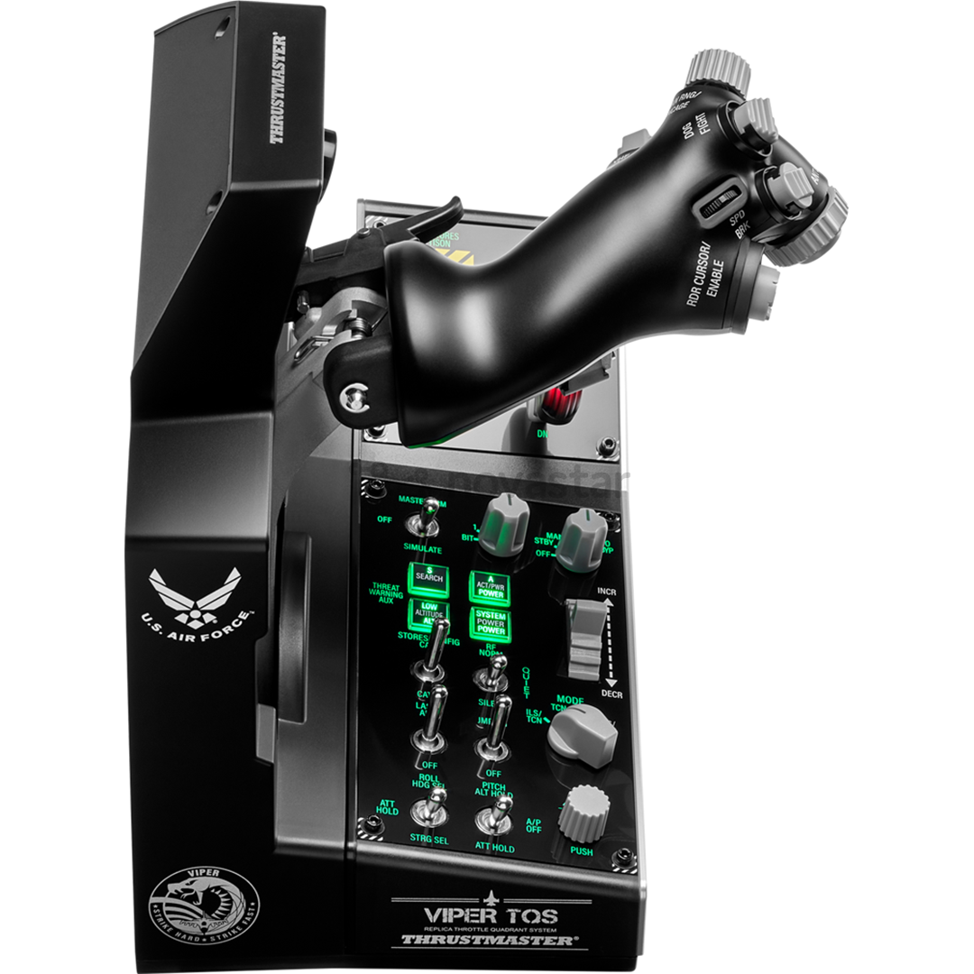 Thrustmaster Viper TQS Mission Pack, juodas - Skrydžių valdymo rinkinys