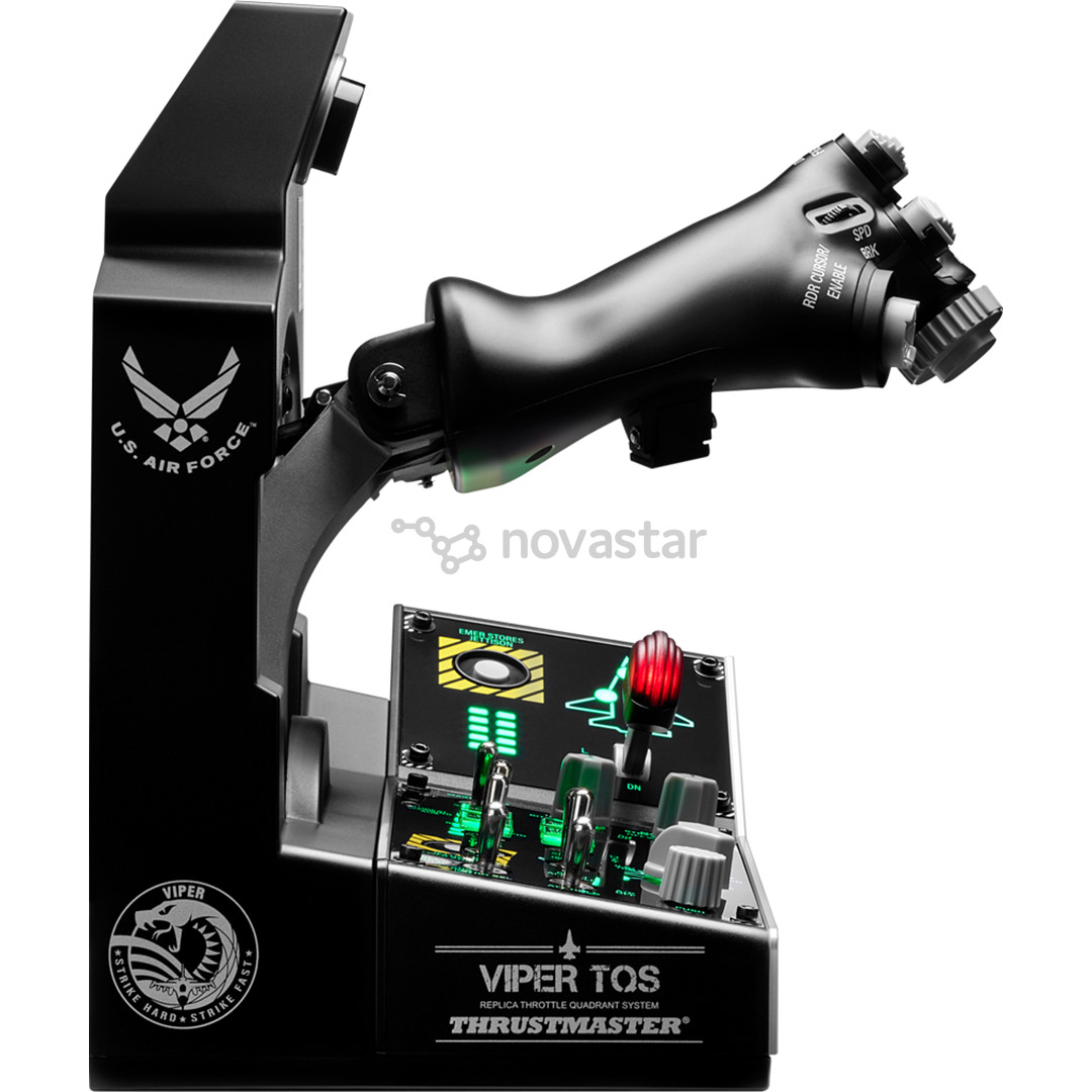 Thrustmaster Viper TQS Mission Pack, juodas - Skrydžių valdymo rinkinys