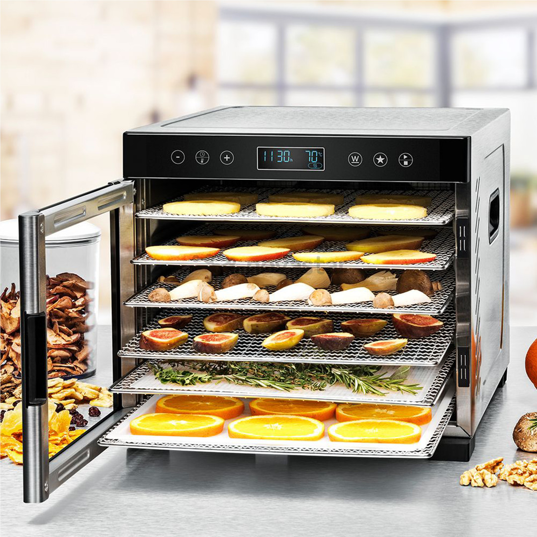 Rommelsbacher, 600 Вт, нерж. сталь/черный - Сушилка для продуктов