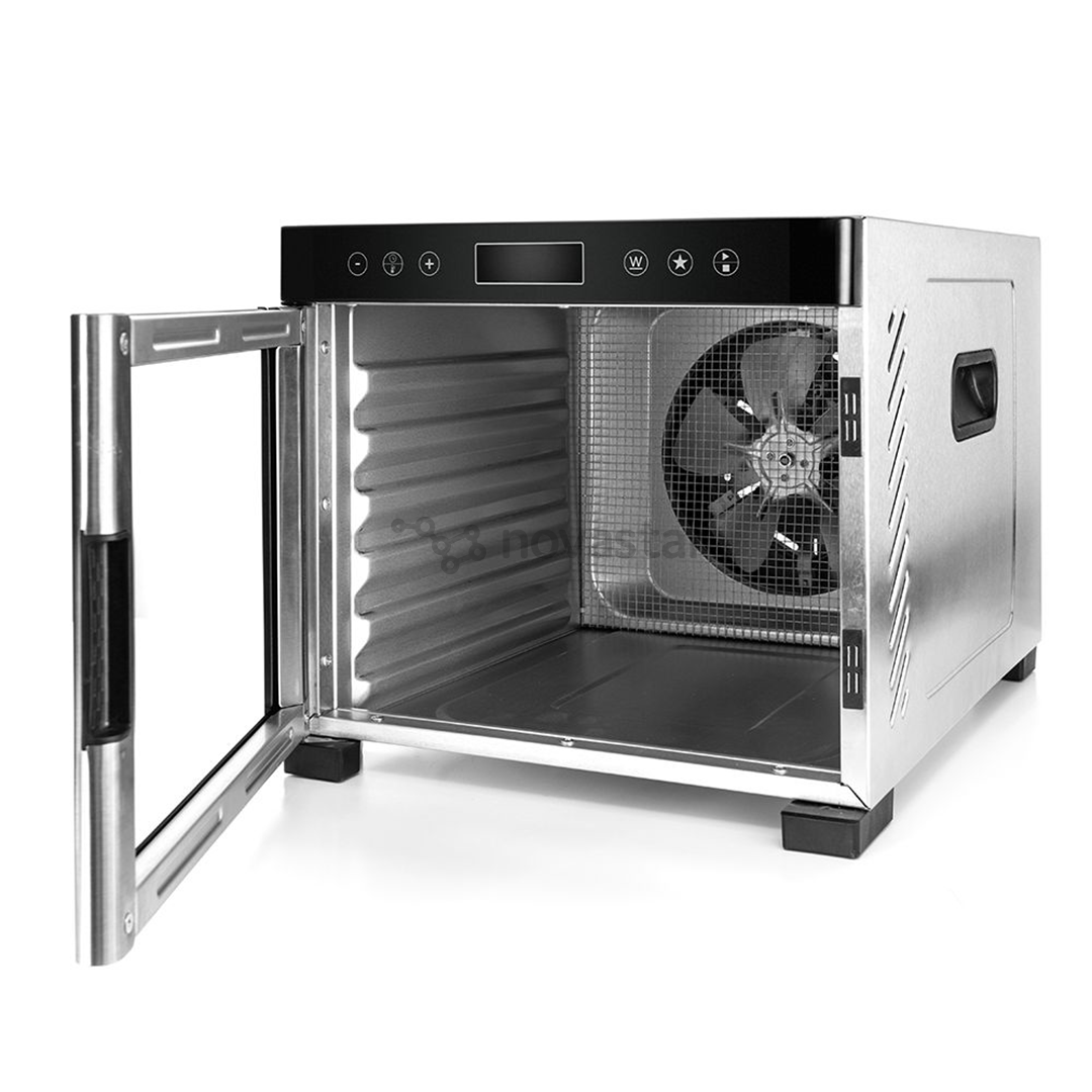 Rommelsbacher, 600 W, nerūdijančio plieno/juoda - Grybų, vaisių ir daržovių džiovyklė