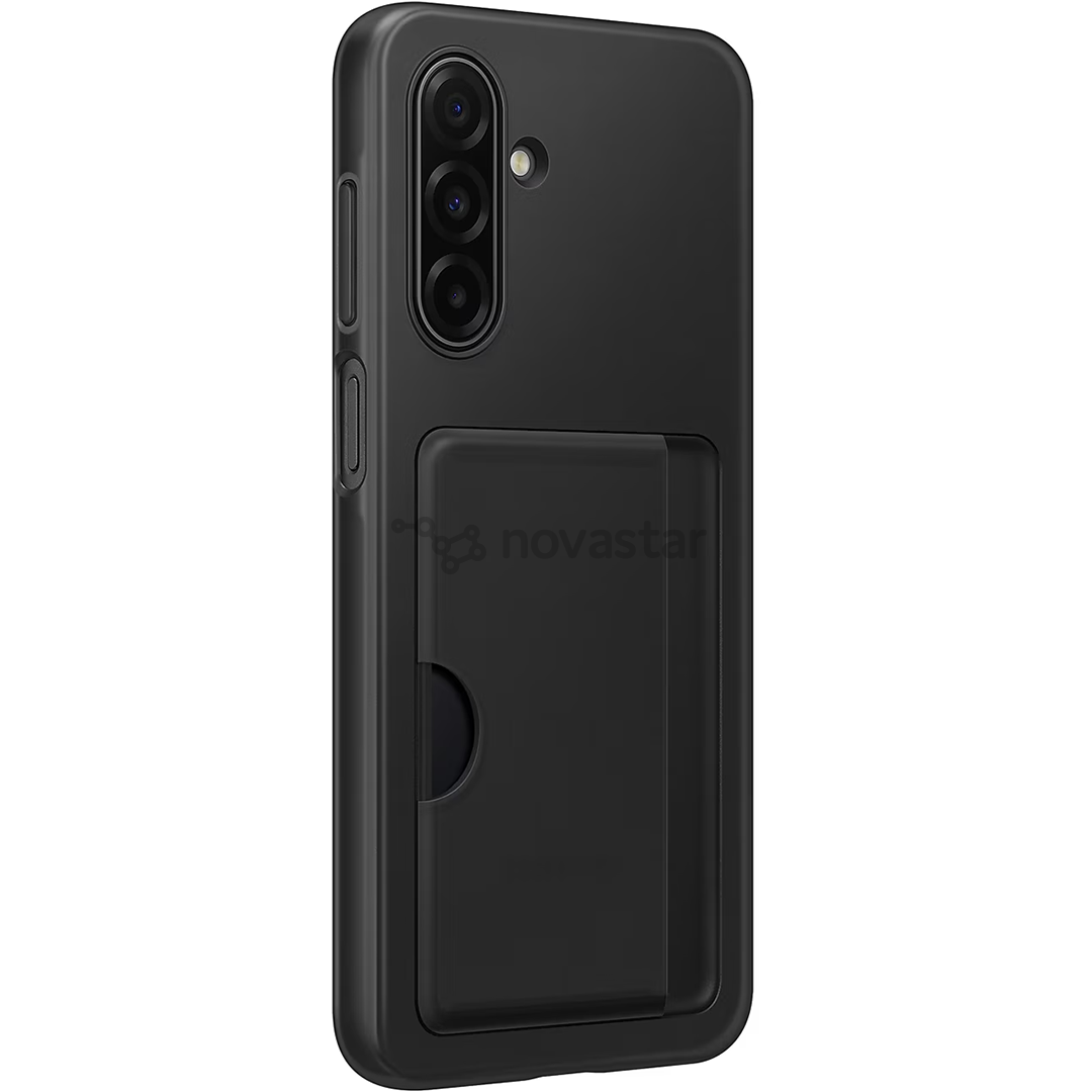 Samsung Card Slot Case, Galaxy A17, juodas - Dėklas