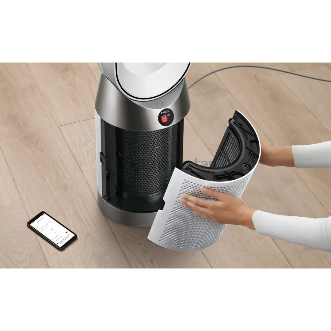 Dyson Purifier Cool PC1, baltas/nikelio spalvos - Oro valytuvas