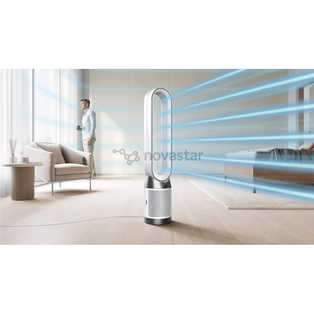 Dyson Purifier Cool PC1, baltas/nikelio spalvos - Oro valytuvas