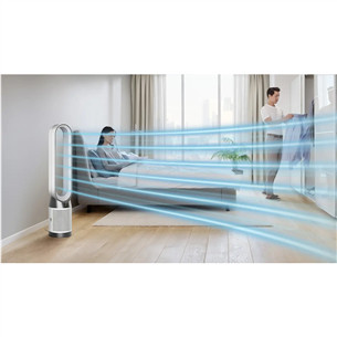 Dyson Purifier Cool PC1, baltas/nikelio spalvos - Oro valytuvas