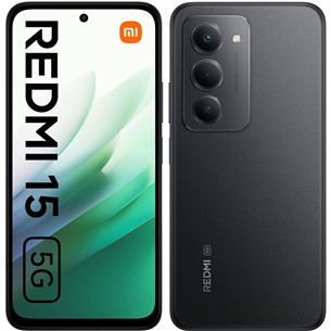 Xiaomi Redmi 15 5G, 4 GB, 128 ГБ, черный - Смартфон 68619